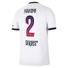 Paris Saint-Germain Hakimi 2 Fotbollströjor Borta tröja 2026-27 Kortärmad