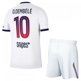 Paris Saint-Germain O. Dembele 10 Fotbollströjor Barn Borta tröja 2026-27 Kortärmad