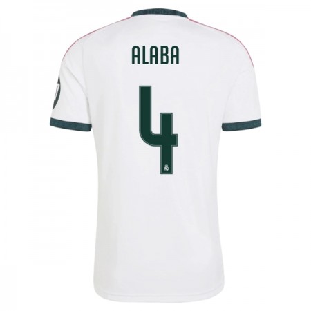 Real Madrid Alaba 4 Fotbollströjor Hemma tröja 2026-27 Kortärmad