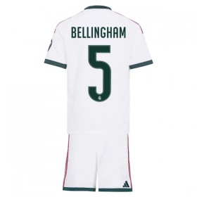 Real Madrid Bellingham 5 Fotbollströjor Barn Hemma tröja 2026-27 Kortärmad