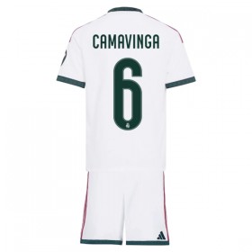 Real Madrid Camavinga 6 Fotbollströjor Barn Hemma tröja 2026-27 Kortärmad