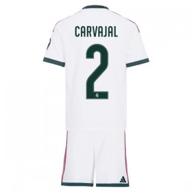 Real Madrid Carvajal 2 Fotbollströjor Barn Hemma tröja 2026-27 Kortärmad