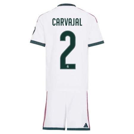 Real Madrid Carvajal 2 Fotbollströjor Barn Hemma tröja 2026-27 Kortärmad Real Madrid Carvajal 2 Fotbollströjor Barn Hemma tröja 2026-27 Kortärmad