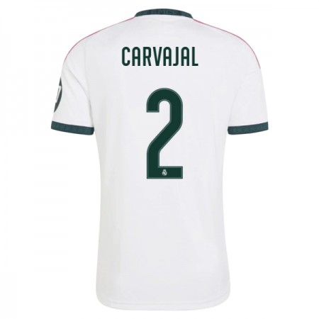 Real Madrid Carvajal 2 Fotbollströjor Hemma tröja 2026-27 Kortärmad Real Madrid Carvajal 2 Fotbollströjor Hemma tröja 2026-27 Kortärmad
