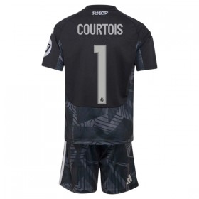 Real Madrid Courtois 1 Fotbollströjor Målvakt Barn Hemma tröja 2026-27 Kortärmad