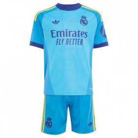Real Madrid Fotbollströjor Målvakt Barn Borta tröja 2026-27 Kortärmad