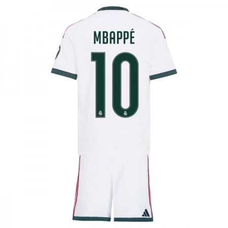 Real Madrid Mbappé 10 Fotbollströjor Barn Hemma tröja 2026-27 Kortärmad