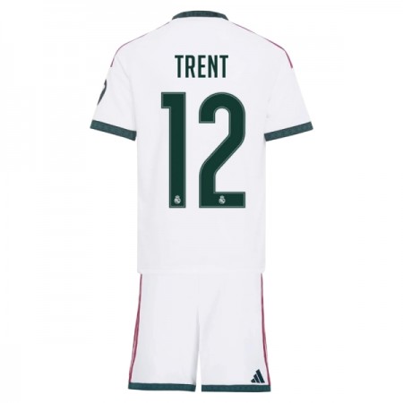 Real Madrid Trent Alexander-Arnold 12 Fotbollströjor Barn Hemma tröja 2026-27 Kortärmad Real Madrid Trent Alexander-Arnold 12 Fotbollströjor Barn Hemma tröja 2026-27 Kortärmad