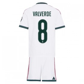 Real Madrid Valverde 8 Fotbollströjor Barn Hemma tröja 2026-27 Kortärmad