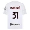 AC Milan Pavlovic 31 Fotbollströjor Borta tröja 2026-27 Kortärmad