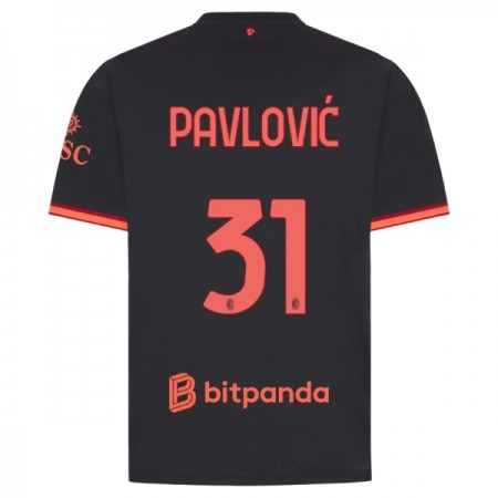 AC Milan Pavlovic 31 Fotbollströjor Tredje tröja 2026-27 Kortärmad