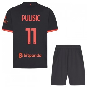 AC Milan Pulisic 11 Fotbollströjor Barn Tredje tröja 2026-27 Kortärmad