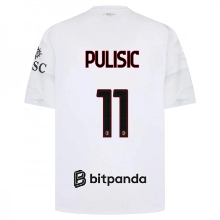 AC Milan Pulisic 11 Fotbollströjor Borta tröja 2026-27 Kortärmad