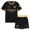 Manchester City Haaland 9 Fotbollströjor Barn Borta tröja 2026-27 Kortärmad