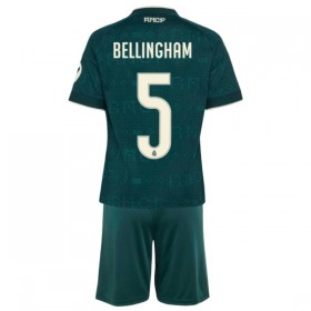 Real Madrid Bellingham 5 Fotbollströjor Barn Borta tröja 2026-27 Kortärmad