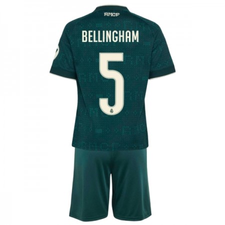 Real Madrid Bellingham 5 Fotbollströjor Barn Borta tröja 2026-27 Kortärmad