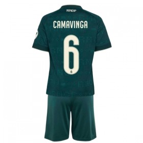 Real Madrid Camavinga 6 Fotbollströjor Barn Borta tröja 2026-27 Kortärmad
