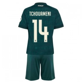 Real Madrid Tchouameni 14 Fotbollströjor Barn Borta tröja 2026-27 Kortärmad