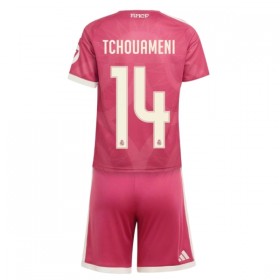 Real Madrid Tchouameni 14 Fotbollströjor Barn Tredje tröja 2026-27 Kortärmad