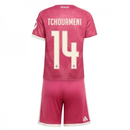 Real Madrid Tchouameni 14 Fotbollströjor Barn Tredje tröja 2026-27 Kortärmad