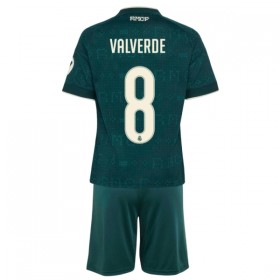 Real Madrid Valverde 8 Fotbollströjor Barn Borta tröja 2026-27 Kortärmad