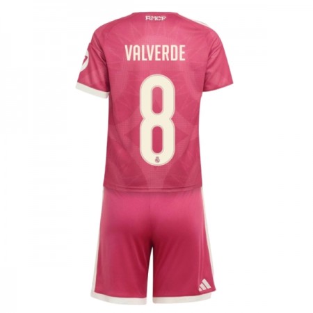 Real Madrid Valverde 8 Fotbollströjor Barn Tredje tröja 2026-27 Kortärmad