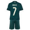 Real Madrid Vini JR. 7 Fotbollströjor Barn Borta tröja 2026-27 Kortärmad