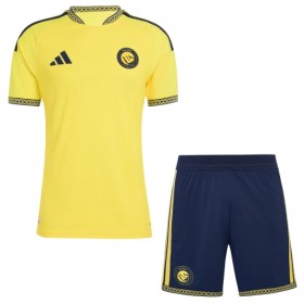 Al Nassr Fotbollströjor Barn Hemma tröja 2026-27 Kortärmad