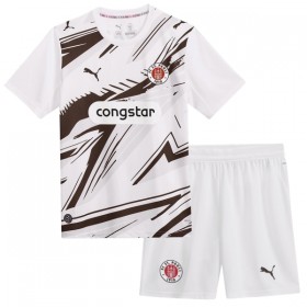 St Pauli Fotbollströjor Barn Borta tröja 2026-27 Kortärmad