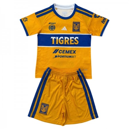 Tigres UANL Fotbollströjor Barn Hemma tröja 2026-27 Kortärmad