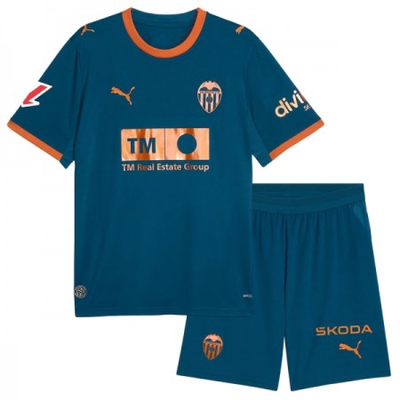 Valencia CF Fotbollströjor Barn Borta tröja 2026-27 Kortärmad