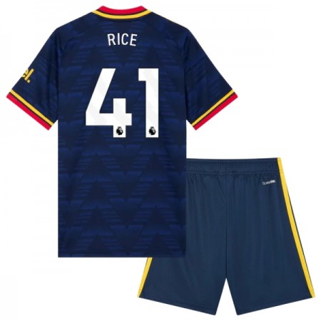 Arsenal Rice 41 Fotbollströjor Barn Borta tröja 2026-27 Kortärmad