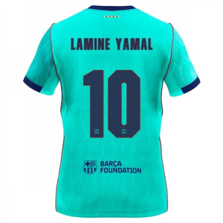 FC Barcelona Lamine Yamal 10 Fotbollströjor Tredje tröja 2026-27 Kortärmad