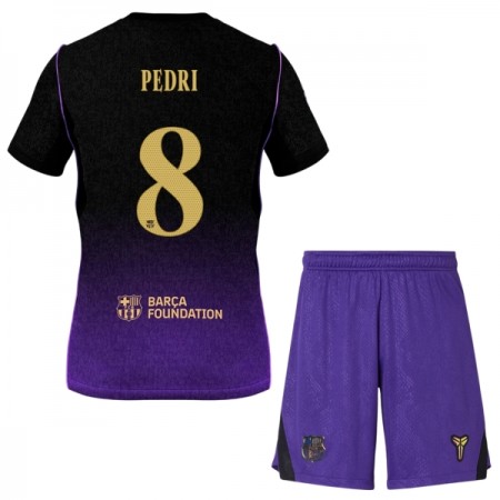 FC Barcelona Pedri 8 Fotbollströjor Barn Borta tröja 2026-27 Kortärmad