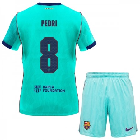FC Barcelona Pedri 8 Fotbollströjor Barn Tredje tröja 2026-27 Kortärmad