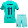 FC Barcelona Raphinha 11 Fotbollströjor Barn Tredje tröja 2026-27 Kortärmad