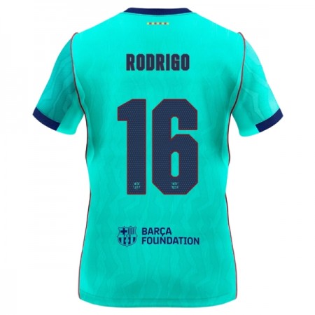 FC Barcelona Rodrigo 16 Fotbollströjor Tredje tröja 2026-27 Kortärmad
