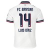 FC Bayern München Luis Diaz 14 Fotbollströjor Barn Borta tröja 2026-27 Kortärmad