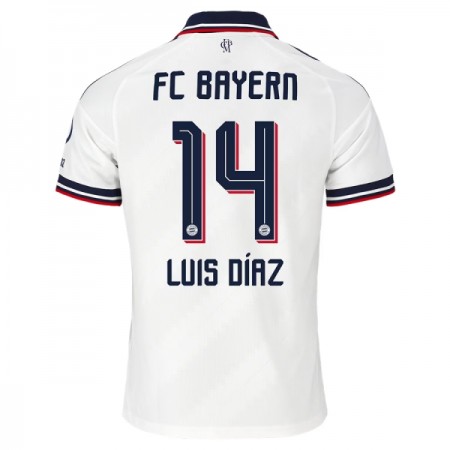 FC Bayern München Luis Diaz 14 Fotbollströjor Borta tröja 2026-27 Kortärmad