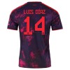 FC Bayern München Luis Diaz 14 Fotbollströjor Tredje tröja 2026-27 Kortärmad