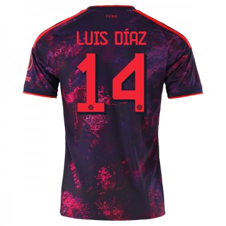 FC Bayern München Luis Diaz 14 Fotbollströjor Tredje tröja 2026-27 Kortärmad