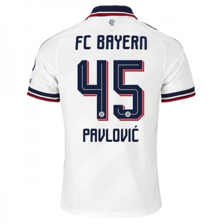 FC Bayern München Pavlovic 45 Fotbollströjor Borta tröja 2026-27 Kortärmad