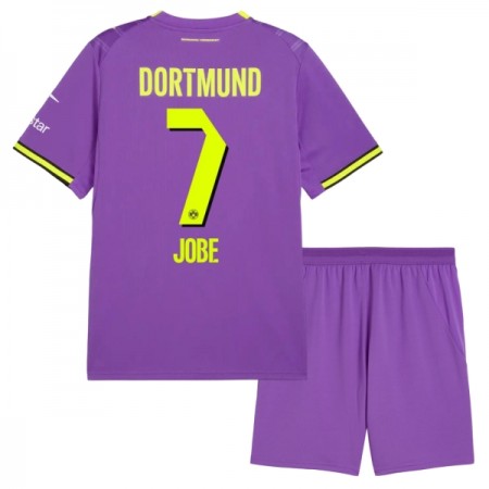 Borussia Dortmund Jobe 7 Fotbollströjor Barn Tredje tröja 2026-27 Kortärmad