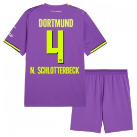Borussia Dortmund N. Schlotterbeck 4 Fotbollströjor Barn Tredje tröja 2026-27 Kortärmad