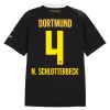 Borussia Dortmund N. Schlotterbeck 4 Fotbollströjor Borta tröja 2026-27 Kortärmad