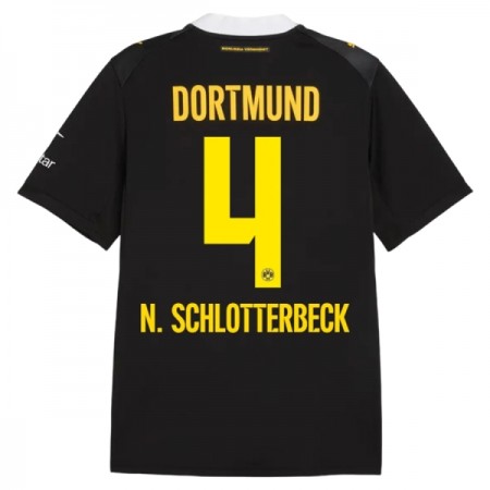 Borussia Dortmund N. Schlotterbeck 4 Fotbollströjor Borta tröja 2026-27 Kortärmad