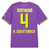 Borussia Dortmund N. Schlotterbeck 4 Fotbollströjor Tredje tröja 2026-27 Kortärmad