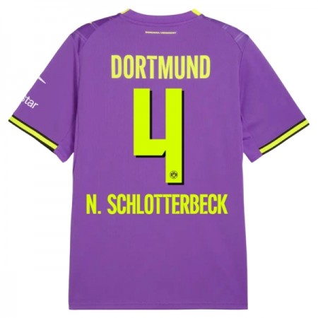Borussia Dortmund N. Schlotterbeck 4 Fotbollströjor Tredje tröja 2026-27 Kortärmad