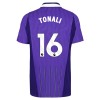 Tottenham Hotspur Tonali 16 Fotbollströjor Barn Tredje tröja 2026-27 Kortärmad