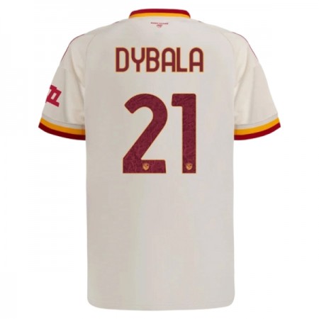 AS Roma Dybala 21 Fotbollströjor Borta tröja 2026-27 Kortärmad